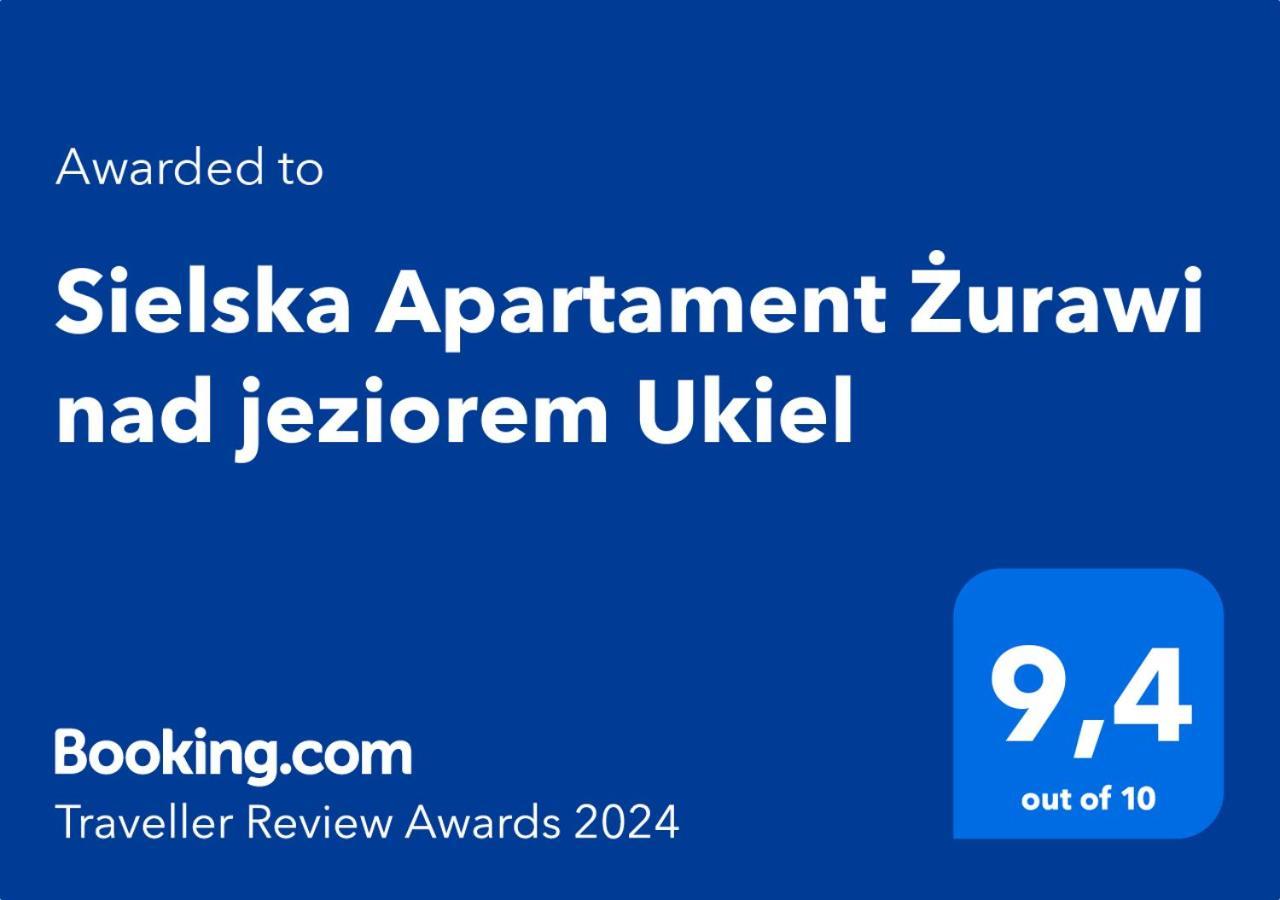 Sielska Apartament Zurawi Nad Jeziorem Ukiel Διαμέρισμα Όλστυν Εξωτερικό φωτογραφία